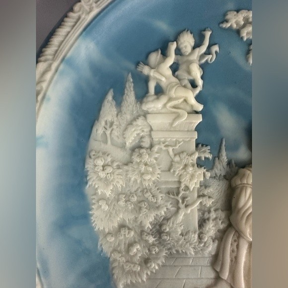 Bradford Exchange BE LOVE SONNETS Shakespeare 1987 limited edition Plate Series - Picture 4 of 12